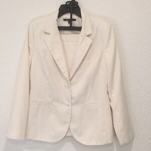 Chadwick’s Winter White Blazer and skirt women’s size 8